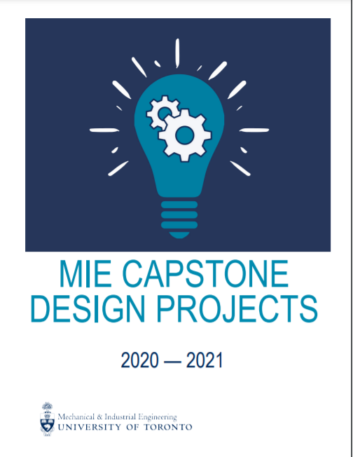 capstone project in mechanical engineering pdf