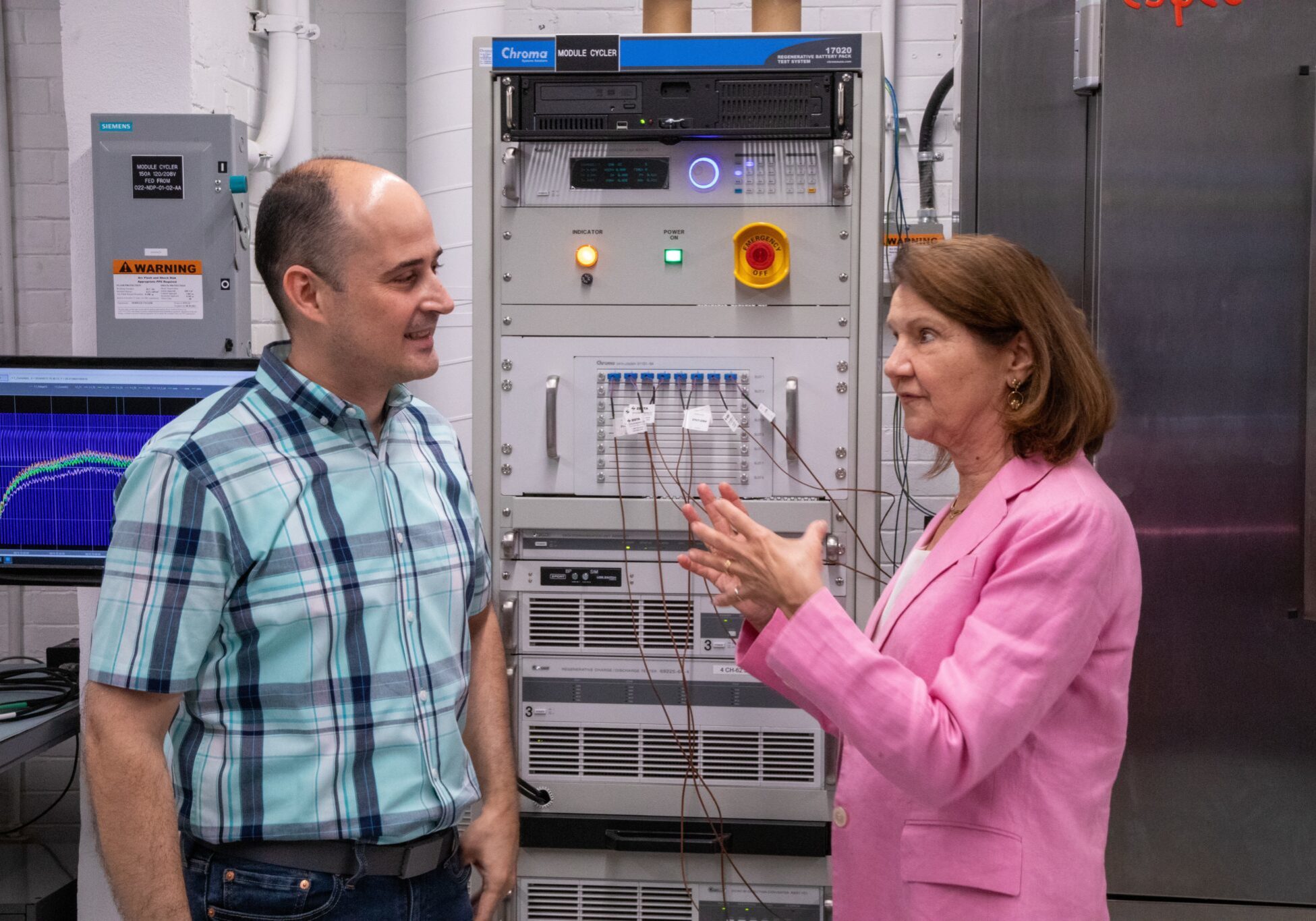 Professor Cristina Amon and Dr. Carlos Da Silva